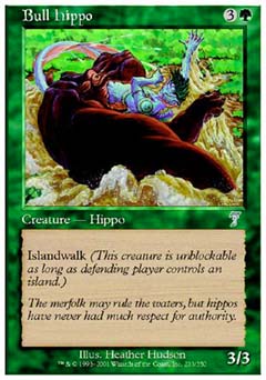 Bull Hippo (7th Edition) Near Mint