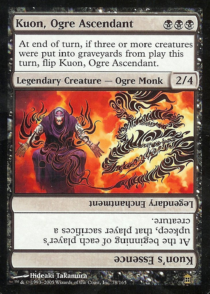 Kuon, Ogre Ascendant (Saviors of Kamigawa) Near Mint