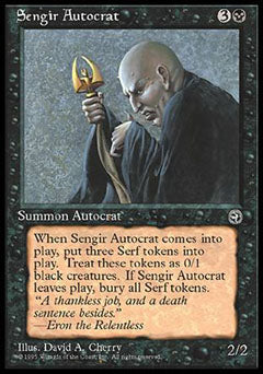 Sengir Autocrat (Homelands) Near Mint