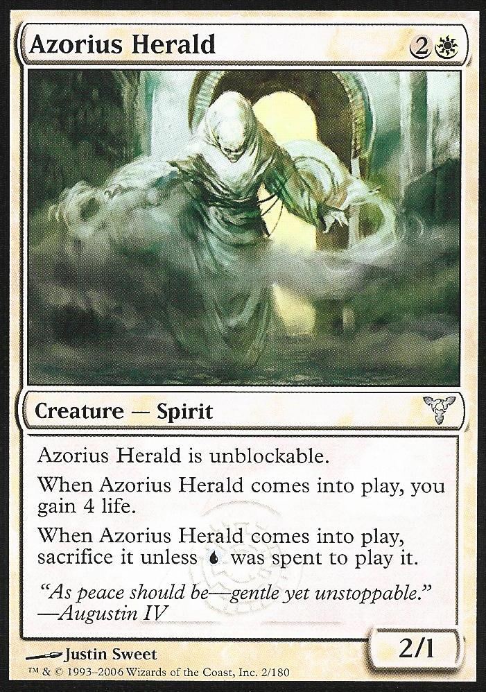 Azorius Herald (Dissension) Near Mint