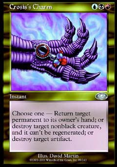 Crosis's Charm (Planeshift) Light Play Foil