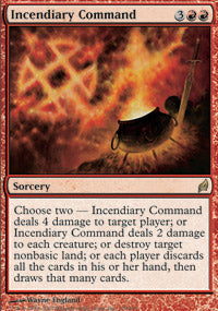 Incendiary Command (Lorwyn) Near Mint