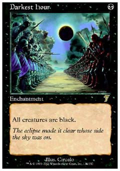 Darkest Hour (7th Edition) Near Mint Foil