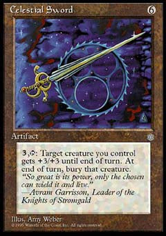 Celestial Sword (Ice Age) Near Mint