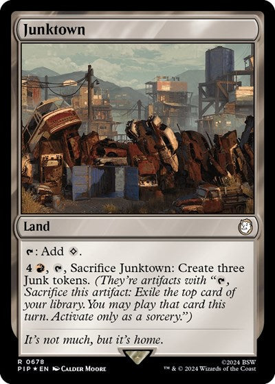 Junktown (Surge Foil) (Universes Beyond: Fallout) Near Mint
