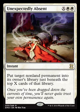 Unexpectedly Absent (Eternal Masters) Near Mint