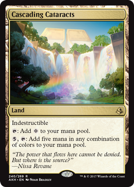 Cascading Cataracts (Amonkhet) Near Mint