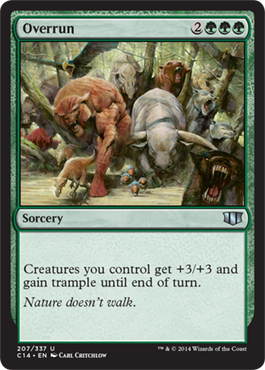 Overrun (Commander 2014 Edition) Near Mint