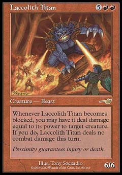 Laccolith Titan (Nemesis) Near Mint