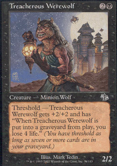 Treacherous Werewolf (Judgment) Near Mint