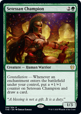 Setessan Champion (Theros Beyond Death) Near Mint Foil