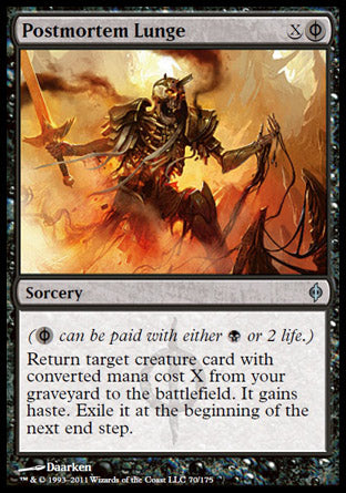 Postmortem Lunge (New Phyrexia) Near Mint