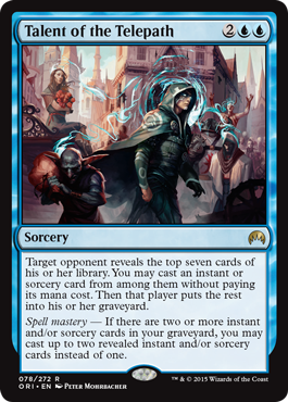 Talent of the Telepath (Magic Origins) Near Mint