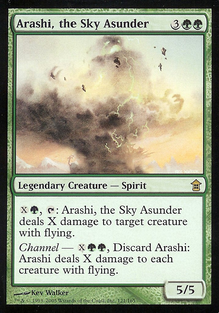 Arashi, the Sky Asunder (Saviors of Kamigawa) Near Mint Foil