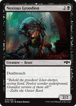 Noxious Groodion (Ravnica Allegiance) Near Mint Foil