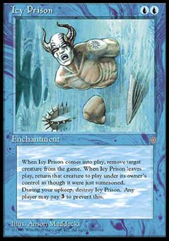 Icy Prison (Ice Age) Damaged / Poor
