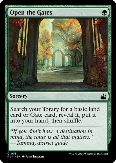 Open the Gates (Ravnica Remastered) Near Mint