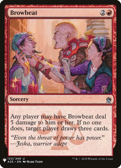 Browbeat (Mystery Booster) Near Mint