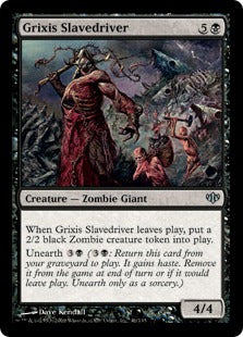 Grixis Slavedriver (Conflux) Near Mint Foil