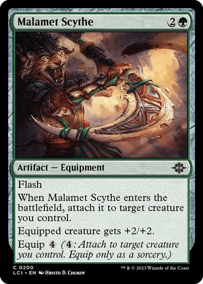 Malamet Scythe (The Lost Caverns of Ixalan) Near Mint