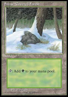 Snow-Covered Forest (Ice Age) Near Mint