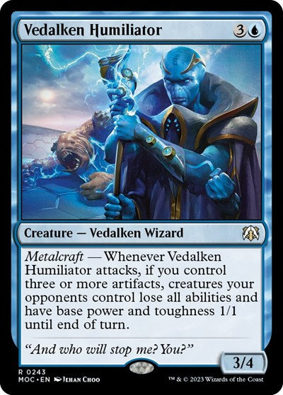 Vedalken Humiliator (Commander: March of the Machine) Near Mint