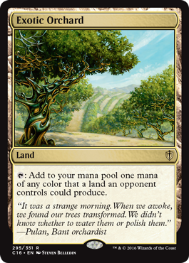 Exotic Orchard (Commander 2016 Edition) Near Mint