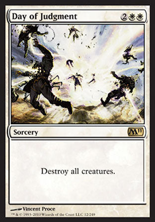 Day of Judgment (Magic 2011 Core Set) Near Mint Foil