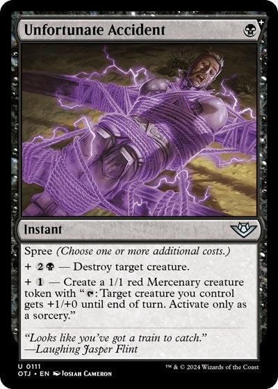 Unfortunate Accident (Outlaws of Thunder Junction) Near Mint