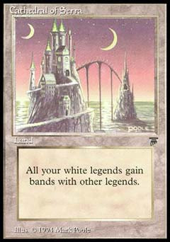 Cathedral of Serra (Legends) Near Mint Italian