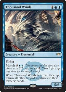 Thousand Winds (Duel Decks: Speed vs Cunning) Near Mint