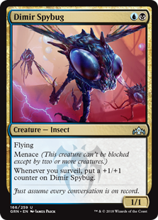 Dimir Spybug (Guilds of Ravnica) Near Mint