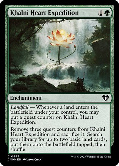 Khalni Heart Expedition (Commander Masters) Near Mint