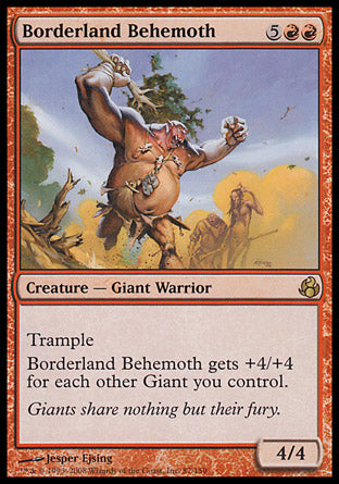Borderland Behemoth (Morningtide) Near Mint