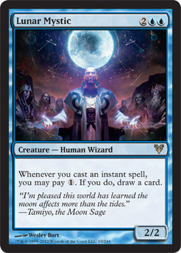 Lunar Mystic (Avacyn Restored) Near Mint Foil