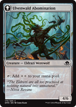 Ulvenwald Abomination (Eldritch Moon) Near Mint