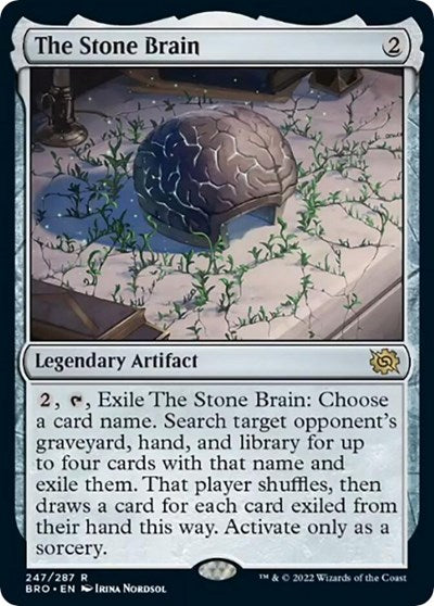 The Stone Brain (The Brothers' War) Near Mint