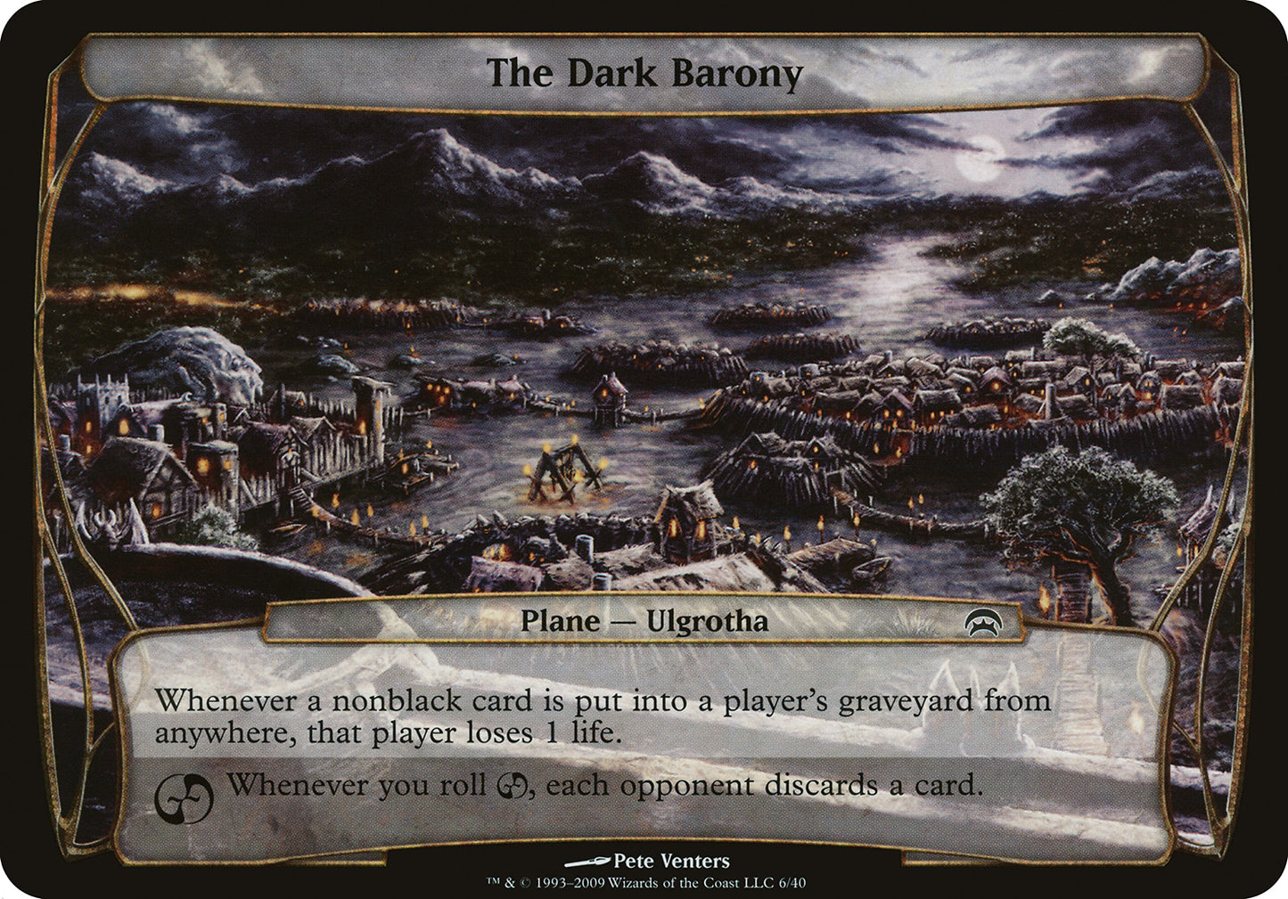 The Dark Barony (Planechase) Near Mint