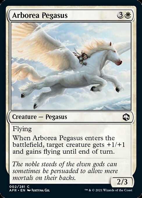 Arborea Pegasus (Adventures in the Forgotten Realms) Near Mint Foil