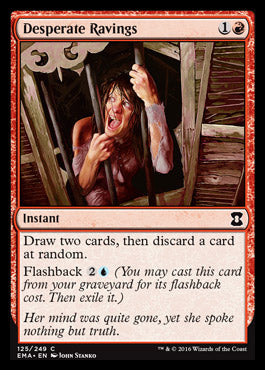 Desperate Ravings (Eternal Masters) Near Mint Foil