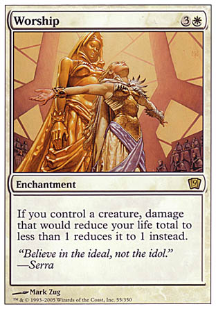 Worship (9th Edition) Near Mint Foil