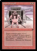 Giant Strength (Legends) Near Mint Italian