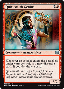 Quicksmith Genius (Kaladesh) Near Mint