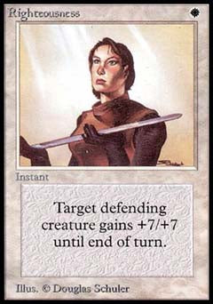 Righteousness (Alpha) Near Mint