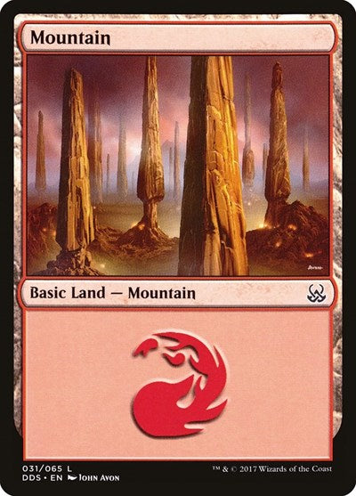 Mountain (31) (Duel Decks: Mind vs Might) Near Mint