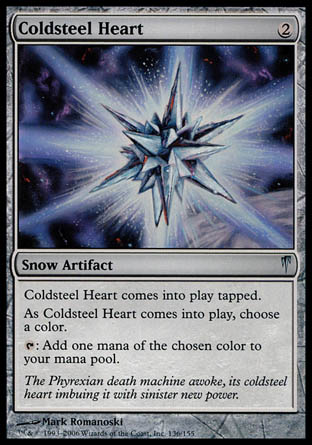 Coldsteel Heart (Coldsnap) Near Mint Foil