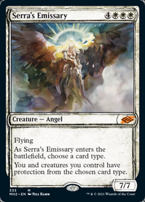 Serra's Emissary (Showcase) (Modern Horizons 2) Near Mint
