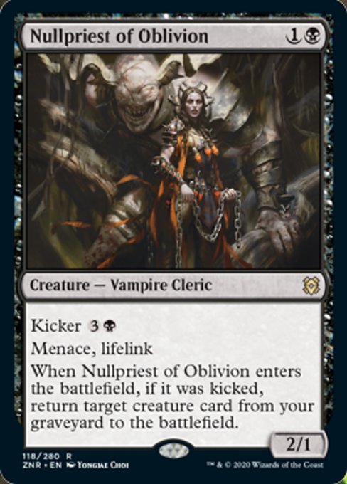Nullpriest of Oblivion (Zendikar Rising) Near Mint