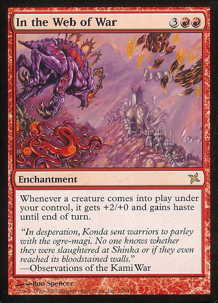 In the Web of War (Betrayers of Kamigawa) Near Mint Foil