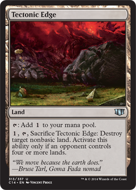 Tectonic Edge (Commander 2014 Edition) Near Mint
